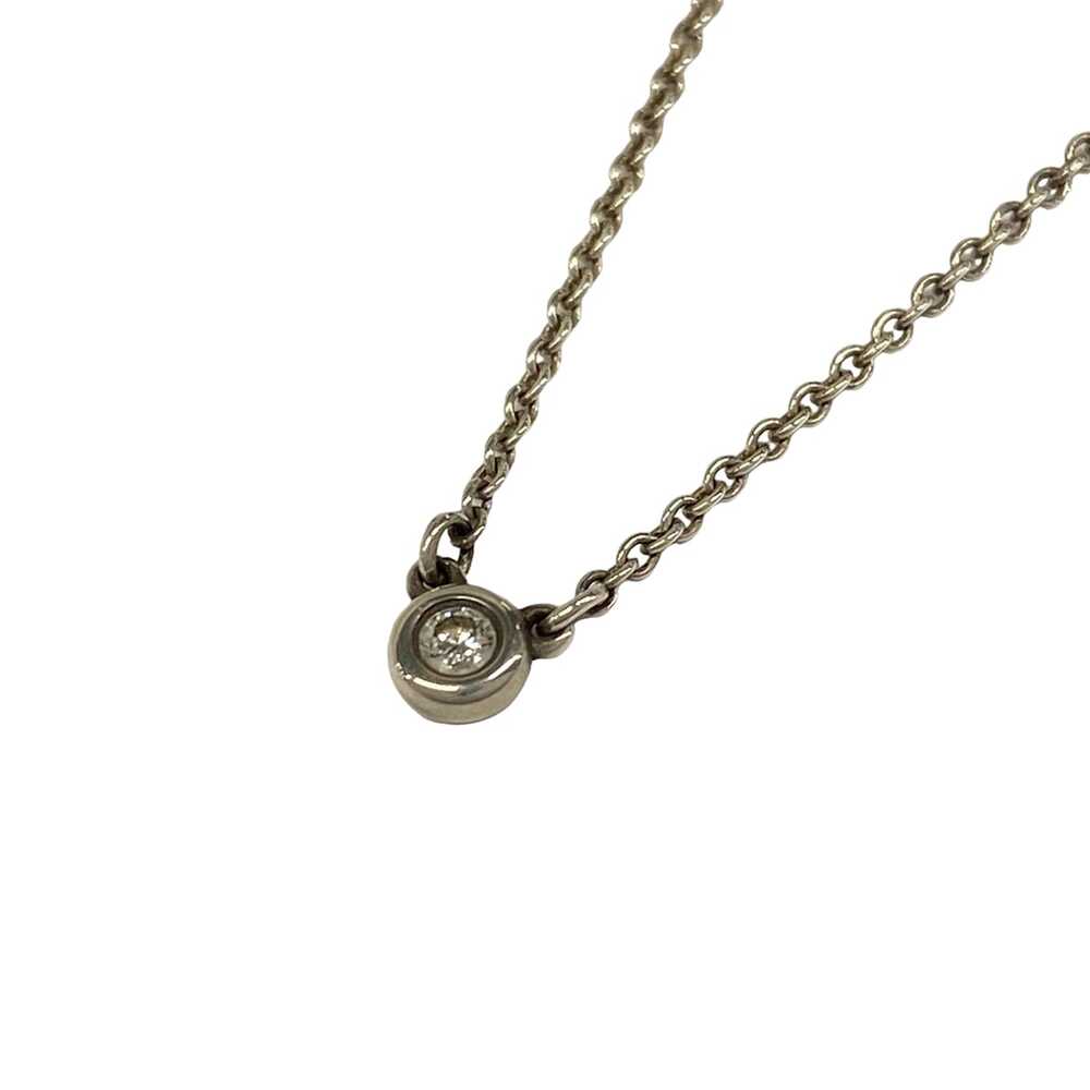 Tiffany & Co. By The Yard Necklace Silver Diamond